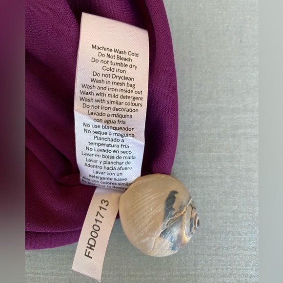 VENUS Ruched Body Con Dress XS Fuchsia - Picture 8 of 9